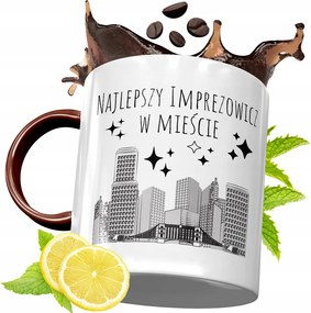 Bordó Bögre Partizónak Születésnapra Ajándék fényképes nyomattal