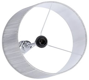 Állólámpa GILLENIA 1xE27/60W/230V ezüst