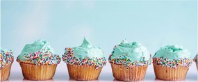 Cupcakes képe (120x50 cm)