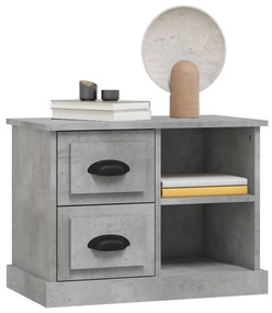 Betonszürke éjjeliszekrény 60x35,5x45 cm