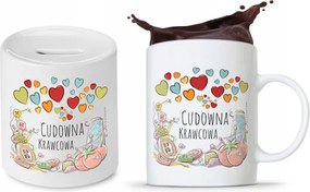 Szabó Bögre Persely Szett fényképes nyomtatással