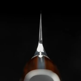 Gudaro - Damaszk Santoku konyhakés FENG 7,5", 67 rétegű acél, hossza 18 cm