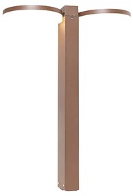 Álló kültéri lámpa rozsdabarna 50 cm LED-del 2-lámpás IP44 - Esmee