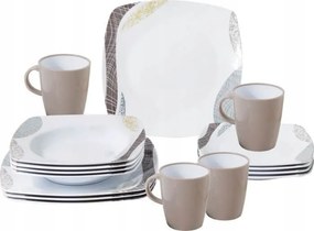 Utazó étkészlet Melamine Set Khadi Brunner