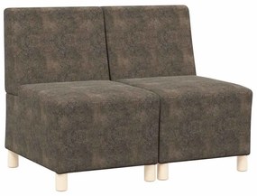 Fotel 2 pcs Sötétszürke 55 x 74 x 82 cm Műbőr velúr
