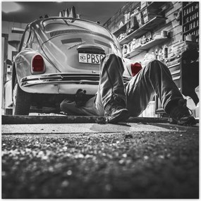 Poszterek 100x100 Én magam javítom a Vw Bogár