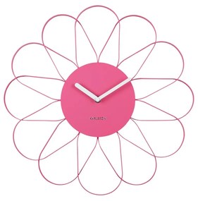 Karlsson 5975BP design falióra rózsaszín, átmérő40 cm
