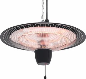 HOME FK262 karbonszálas kültéri fűtőtest, max. 1500 W, 2 fokozat, belógatható, IPX4, zsinórkapcsoló, kültéri kivitel