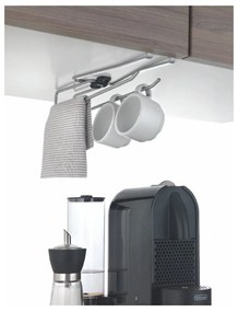Polcra akasztható pohártartó, hosszúság 8 cm - Metaltex