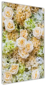 Egyedi üvegkép Esküvői virágok osv-109290145