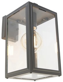 Okos kültéri fali lámpa szürke, WiFi-vel, G95 izzóval - Sutton down