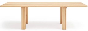 Étkezőasztal borovi fenyő asztallappal 100x260 cm Banda – Teulat