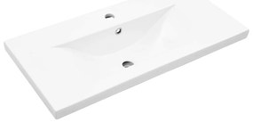 Mosdókagylós szekrény fiókkal 2 pcs Régi fa 80 x 38.5 x 48 cm