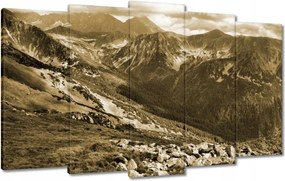 Képek 100x60 Tátra Lengyel hegyek Kilátás