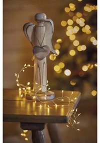 LED Karácsonyi lánc 100xLED/3xAA 2,7m meleg fehér