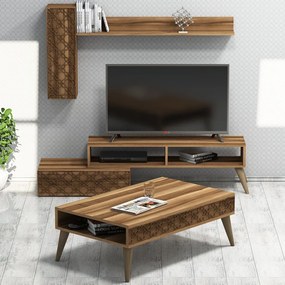 Planet nappali bútorszett, dió, 150 cm – TR845HCT5215