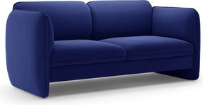Kék bársony kanapé 168 cm Georgia – Micadoni