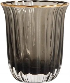 Scuro bordázott pohár arany bevonattal 0,22 l Homla