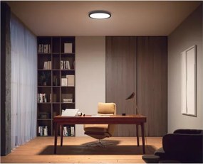 Philips - LED dimmelhető mennyezeti lámpatest Hue AURELLE LED/21W/230V átm. 39,5 cm fekete