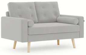 Világosszürke 2 személyes kanapé MANDI