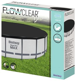 Bestway Flowclear Fast Set medencetakaró 555 cm