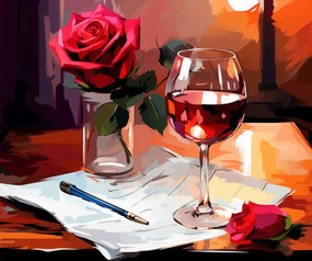 Poszter 60x50cm Költői este