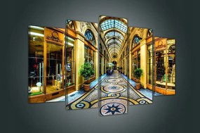 Vászonkép 100x60 Kréta galéria passzázs építészet mozaik ólomüveg antik