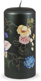 Flower Paradise sötétzöld gyertya, égési idő 73 óra - Unipar