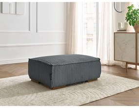 Sötétszürke kordbársony lábtartó Chelsea – Bobochic Paris