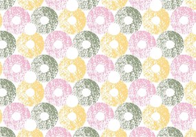 Fotótapéta Pasztell körök Vinyl absztrakt 416x254 +ragasztó