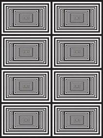 Fotótapéta Fekete-Fehér Geometria Absztrakt vinil 184x254 falra +ragasztó