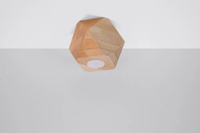 SOLLUX SL-1009 WOODY Modern Mennyezeti Lámpa Természetes Fa GU10 IP20