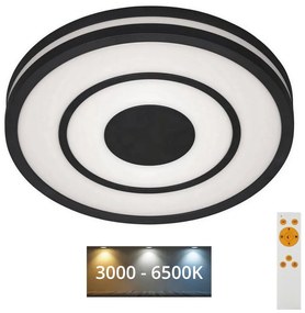 Briloner Briloner - LED Dimmelhető mennyezeti lámpa RIPPLE LED/24W/230V 3000-6500K + távirányító BL1325