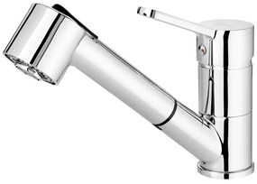 Deante BDN_071M - Mosogatócsap kihúzható permetezővel NARCYZ fényezett króm