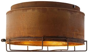 Ipari mennyezeti lámpa rozsdabarna 35 cm - Barril
