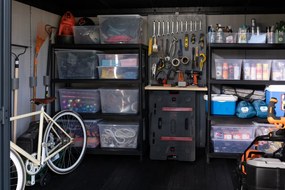 Keter Artisan 9 x 7 szerszámos ház 277x218x226 cm szürke színű