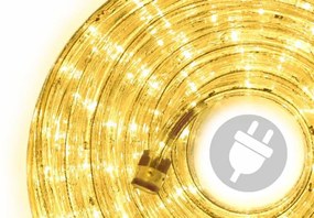 NEXOS Fénykábel 240 LED Sárga 10 m