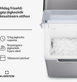 Klarstein Jégkocka készítő gép, Wallberg Nugget Ice Maker