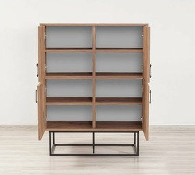 Quantum Atlantic Pine and Black szekrény