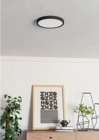 Eglo 901299-LED Mennyezeti lámpa FUEVA LED/14,2W/230V 2700/4000/6500K átmérő 27,8 cm fekete