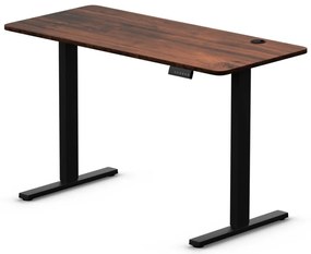 Elektromosan állítható magasságú íróasztal ülő-/állómunkához 120x60 cm barna LVN System Control+