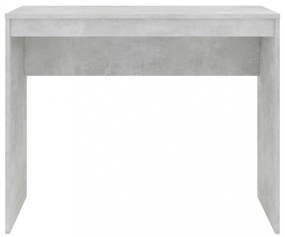 betonszürke szerelt fa íróasztal 90 x 40 x 72 cm