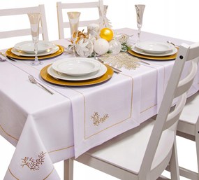 abrosz foltálló Fenyő 280x140 fehér arany