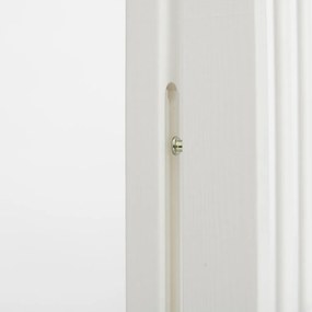 Gyerek kiságy New Baby LILLY leengedhető oldalráccsal fehér