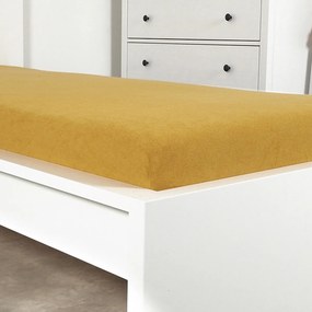 4Home Ideál frottír lepedő mustár, 60 x 120 cm, 60 x 120 cm