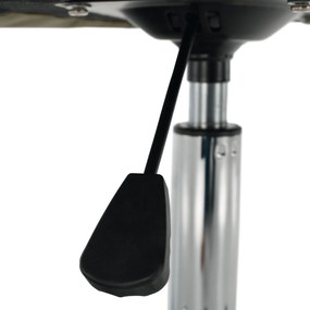 Irodai fotel, szürkésbarna Taupe Velvet anyag/króm, KLIAN