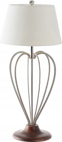 Dekoria Diva asztali lámpa, ezüst
