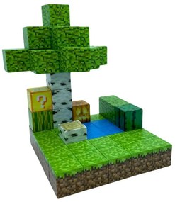 Mágneses építőkészlet Module World - 48 kocka + 2 figura