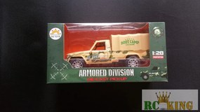 1:28 Elemes Katonai Teherautó Pickup