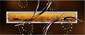 Az absztrakció képe - Pillangók (120x50 cm)
